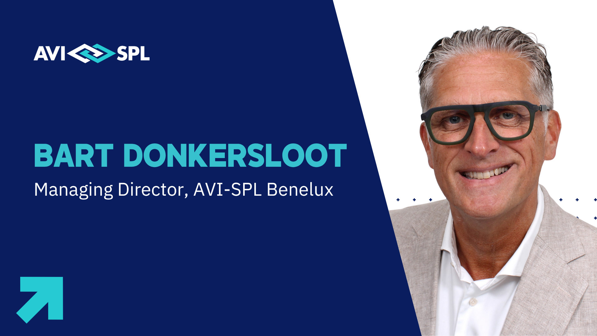 Bart Donkersloot appointed Managing Director, Benelux at AVI-SPL